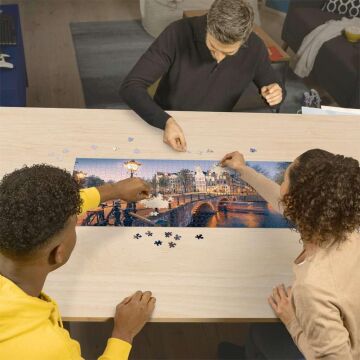 Ravensburger 167524 1000p Pan Puz Amsterdam, Çok Renkli