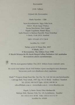 Roverandom (Özel Ciltli Baskı)