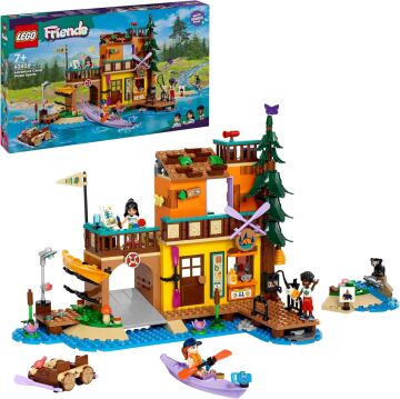 LEGO Friends Macera Kampı Su Sporları 42626-7 Yaş ve Üzeri Çocuklar için Ayı Figürü İçeren Yaratıcı Oyuncak Yapım Seti (628 Parça)