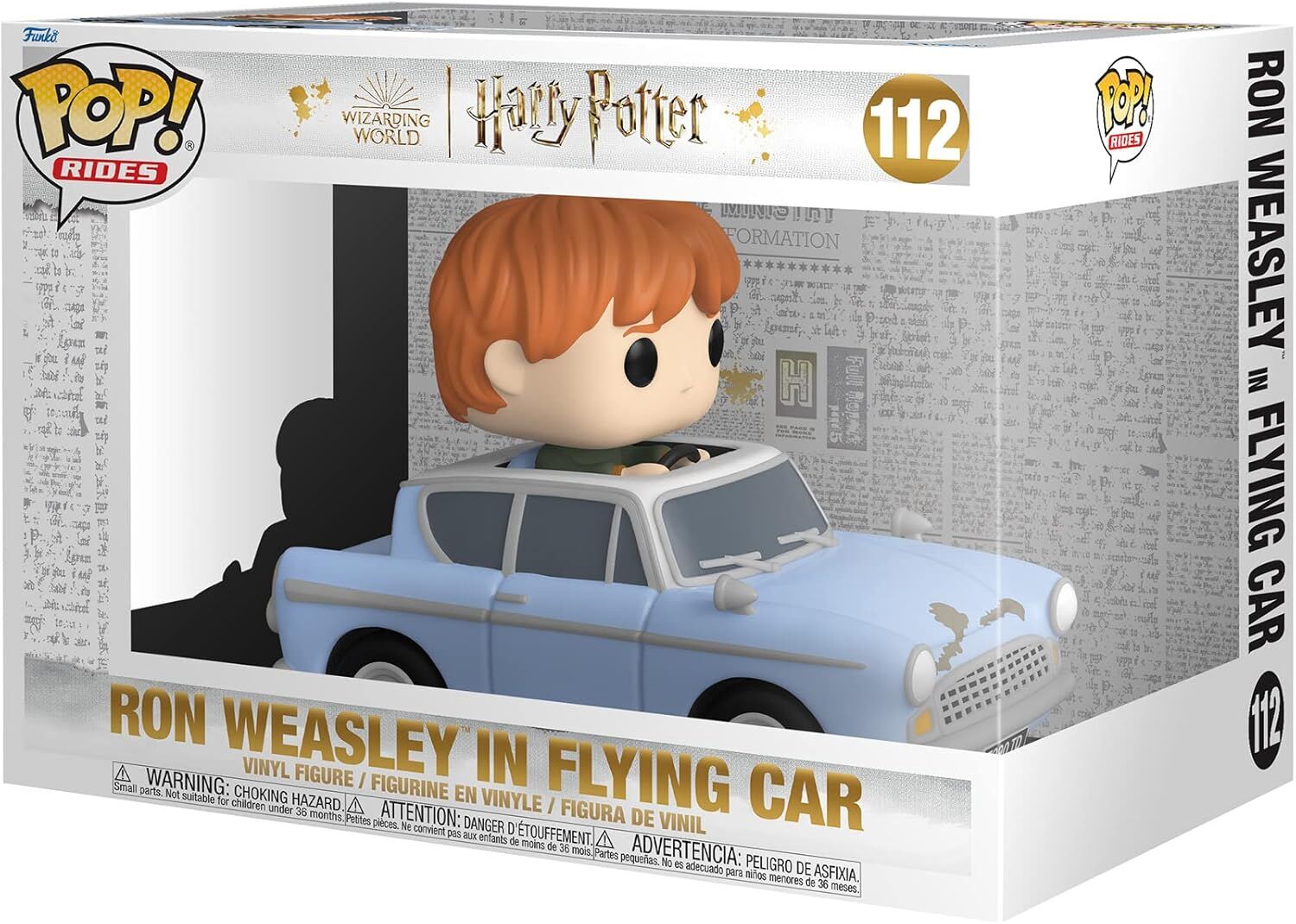 Funko Deluxe POP Figür - Harry Potter 20th Anniversary - Ron with Car