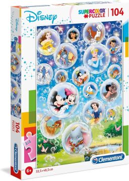 Clementoni - 104 Parça Puzzle - Disney Classic