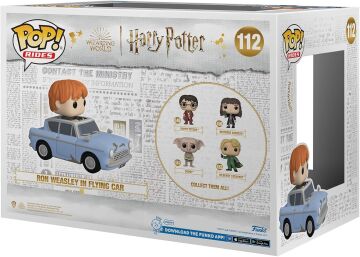 Funko Deluxe POP Figür - Harry Potter 20th Anniversary - Ron with Car