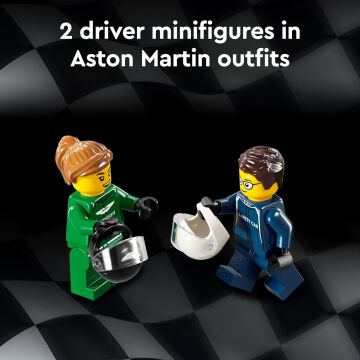 LEGO Speed Champions 76925 Aston Martin Vantage Safety Car and AMR23