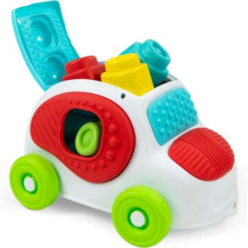 Clementoni Soft Clemmy - Yumuşak Blok Duyusal Araba Oyuncak