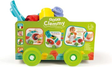 Clementoni Soft Clemmy - Yumuşak Blok Duyusal Araba Oyuncak