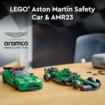 LEGO Speed Champions 76925 Aston Martin Vantage Safety Car and AMR23