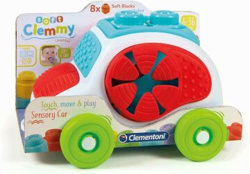 Clementoni Soft Clemmy - Yumuşak Blok Duyusal Araba Oyuncak