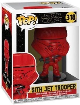 Funko Fgr-POP Star Wars, Rise of Skywalker, Sith Jet Trooper
