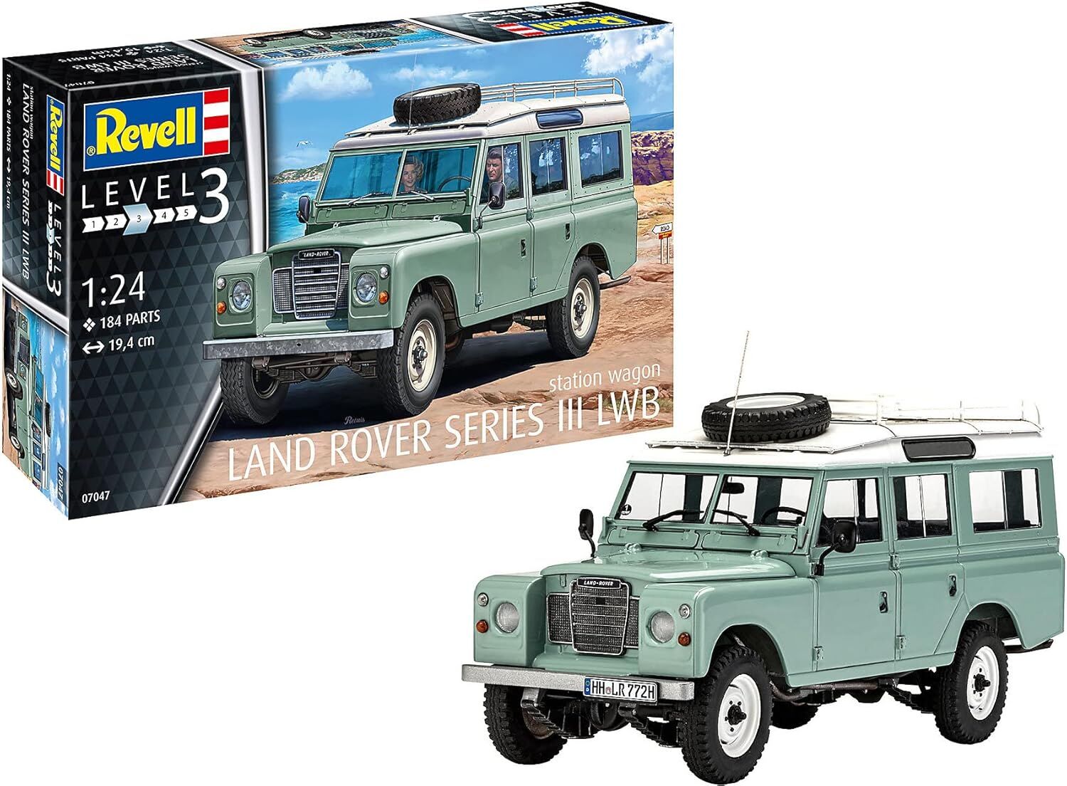 Revell-Model Kit-Land Rover
