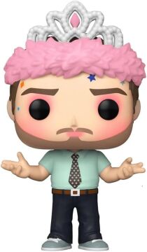 Parks and Rec - Andy Dwyer Prenses Gökkuşağı Işıltılı Funko Pop! Vinil Figür (Uyumlu Pop Box Koruyucu Kılıfla Birlikte)