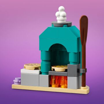 LEGO® Friends Heartlake City Pizzacısı 41705 - Yiyecek Oyuncaklarını Seven 5 Yaş ve Üzeri Çocuklar için Restoranlı Oyuncak Yapım Seti (144 Parça)
