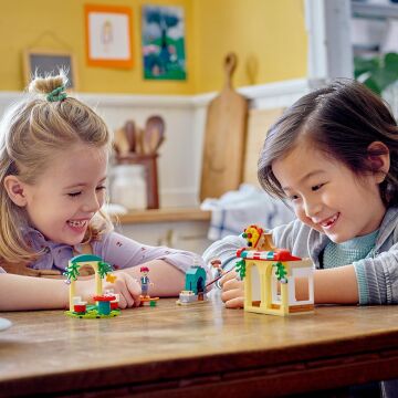 LEGO® Friends Heartlake City Pizzacısı 41705 - Yiyecek Oyuncaklarını Seven 5 Yaş ve Üzeri Çocuklar için Restoranlı Oyuncak Yapım Seti (144 Parça)