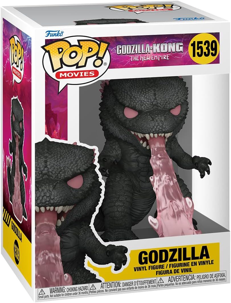 Funko Pop! Movies: Godzilla X Kong: The New Empire - Heat-Ray ile Godzilla - Godzilla Vs Kong 2 - Koleksiyon Vinil Figür - Hediye Fikri - Resmi Ürünler - Filmler Hayranları