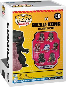Funko Pop! Movies: Godzilla X Kong: The New Empire - Heat-Ray ile Godzilla - Godzilla Vs Kong 2 - Koleksiyon Vinil Figür - Hediye Fikri - Resmi Ürünler - Filmler Hayranları