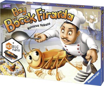 Ravensburger (213399) Bay Böcek Firarda Kutu Oyunu