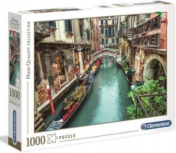 Clementoni - 1000 Parça Yetişkin Puzzle - Venice Canal