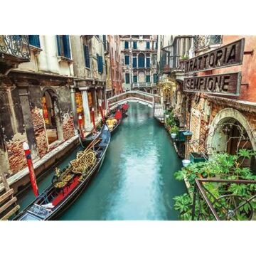 Clementoni - 1000 Parça Yetişkin Puzzle - Venice Canal