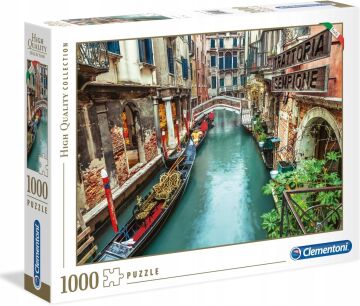 Clementoni - 1000 Parça Yetişkin Puzzle - Venice Canal