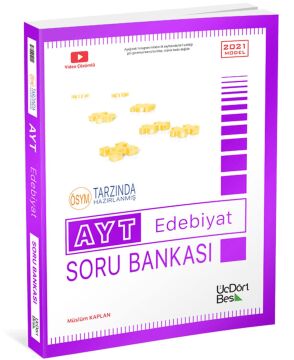 Üç Dört Beş AYT Edebiyat Soru Bankası-YENİ