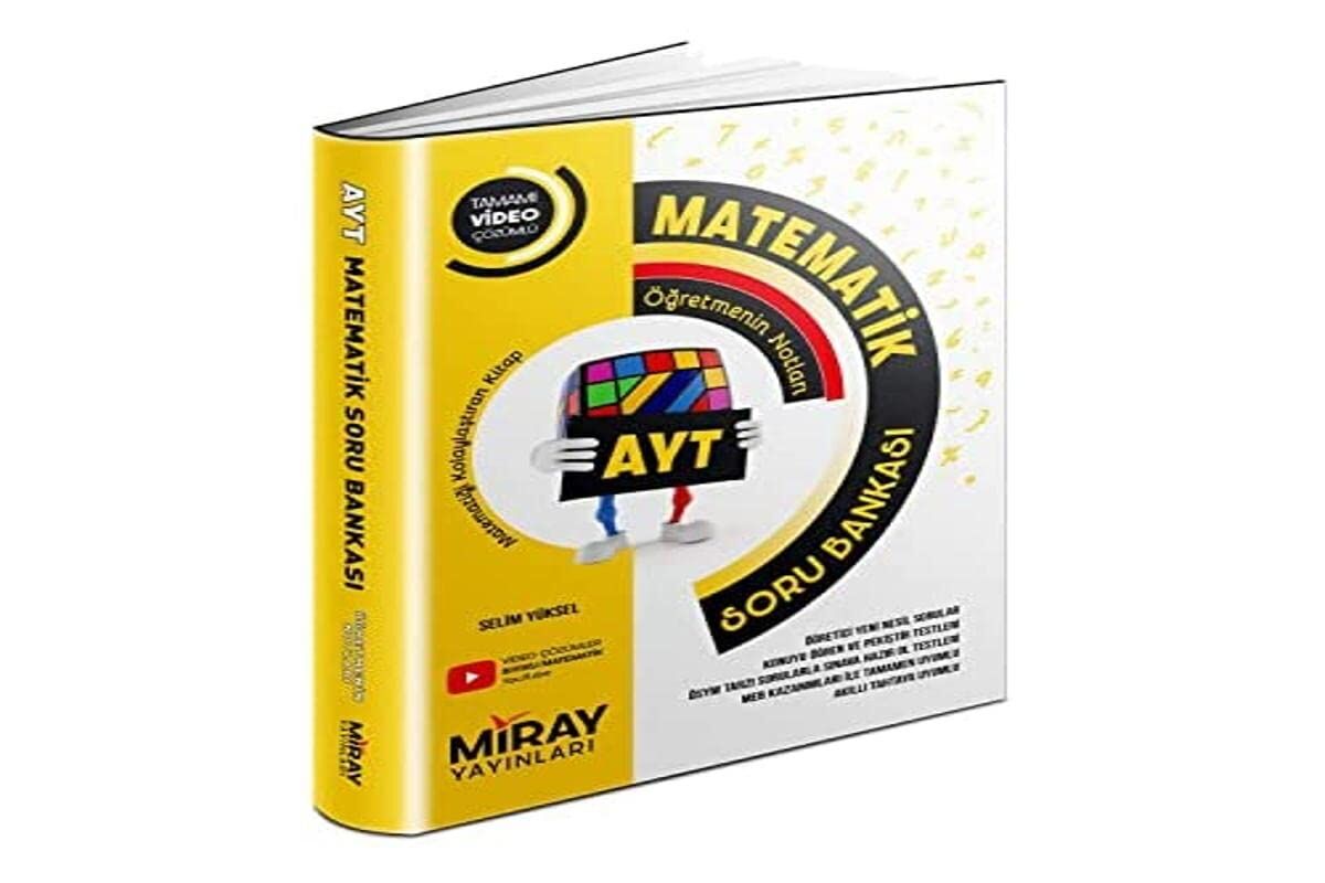 Miray AYT Matematik Tamamı Video Çözümlü Soru Bankası