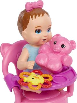 Barbie Bebek Bakıcısı Özellikli Minik Bebekler GHV83-HJY29