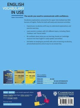 English Vocabulary in Use Upper-Intermediate Book with Answers: Vocabulary Reference and Practice