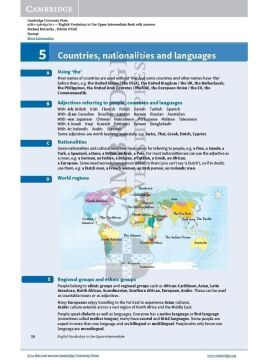 English Vocabulary in Use Upper-Intermediate Book with Answers: Vocabulary Reference and Practice