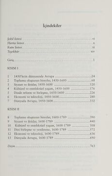 Erken Modern Dönemde Avrupa 1450 -1789