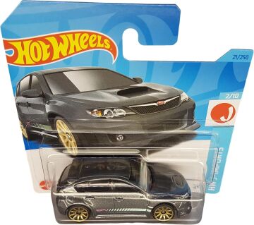 Hot Wheels - Subaru WXR STI - HW J-Imports 2/10 - HKK63 - Kısa Kart - Gri Metalik - Mattel 2023