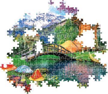 CLEMENTONI 500 el. HQ The Old Shoe House [PUZZLE]
