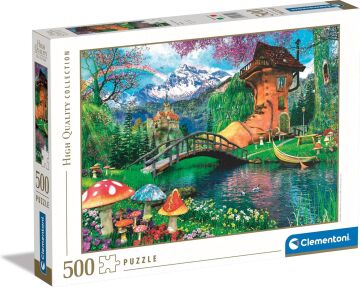 CLEMENTONI 500 el. HQ The Old Shoe House [PUZZLE]