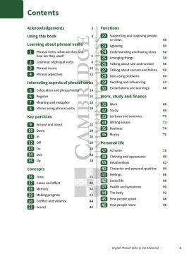English Phrasal Verbs in Use Advanced Book with Answers: Vocabulary Reference and Practice