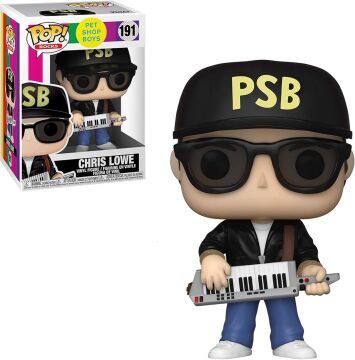 Funko 41208 POP Rocks: Pet Shop Boys-Chris Lowe Koleksiyon Oyuncak, Çok Renkli