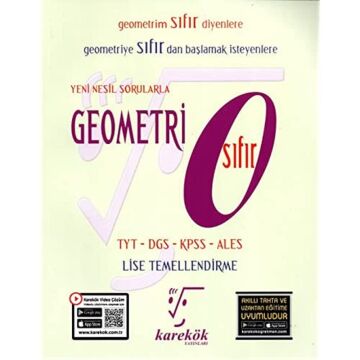 TYT DGS KPSS ALES Geometri Sıfır