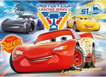 Clementoni - 104 Parça Puzzle - Cars