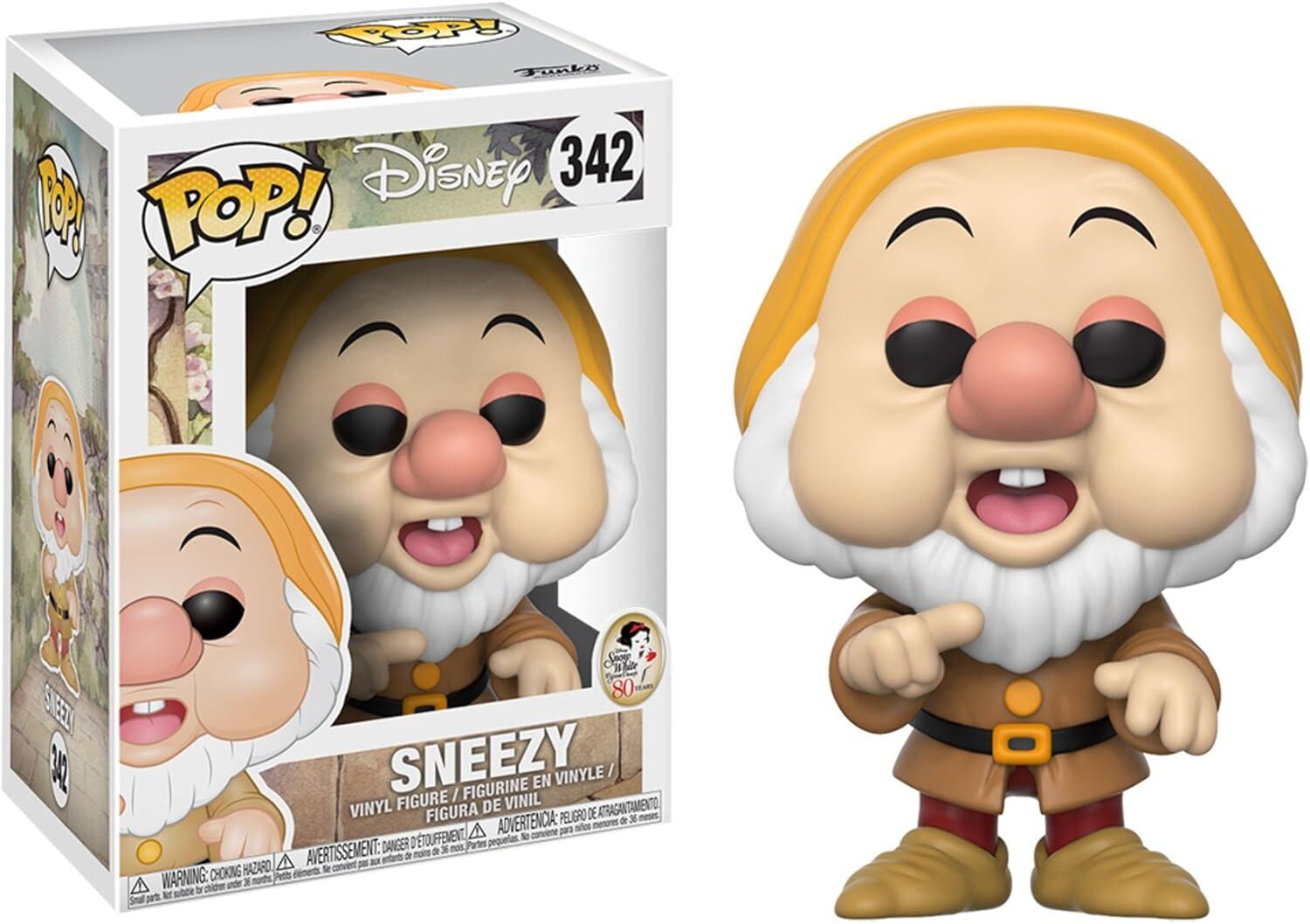 FUNKO 21722 aksiyon figürü Disney Snow White: Sneezy