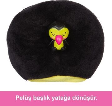 Barbie Cutie Reveal Bebekler Tropikal Orman Serisi - Tukan, 3 yaş ve üzeri, HKR00