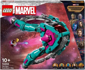 LEGO® Marvel Koruyucuların Yeni Gemisi 76255-10 Yaş ve Üzeri Çocuklar için Uzay Gemisi ve 5 Minifigür İçeren Süper Kahramanlı Yaratıcı Oyuncak Yapım Seti (1108 Parça)