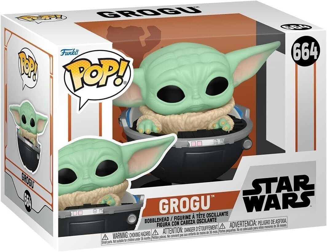 Funko Yıldız Savaşları: Mandaloryalı - Pram ile Grogu