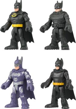 Fisher-Price Imaginext DC Süper Arkadaşlar Batman Oyuncakları 85. Yıl Dönümü Hatıra Seti, 3 Yaş ve Üzeri Hayranlar için Film Tarzlı