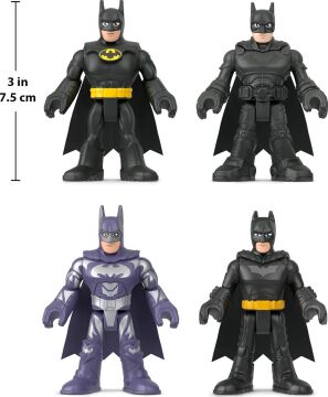 Fisher-Price Imaginext DC Süper Arkadaşlar Batman Oyuncakları 85. Yıl Dönümü Hatıra Seti, 3 Yaş ve Üzeri Hayranlar için Film Tarzlı