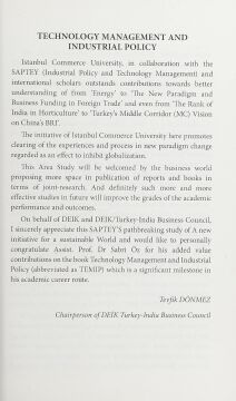 Technology Management and Industrial Policy Temip