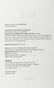 M. S. 2150 - Bir Makro Felsefe Klasiği