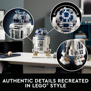 LEGO® Star Wars™ R2-D2™ 75308 - Koleksiyonluk, Sergilenebilir, Yaratıcı ve Eğlenceli Star Wars Yapım Seti (2315 Parça)