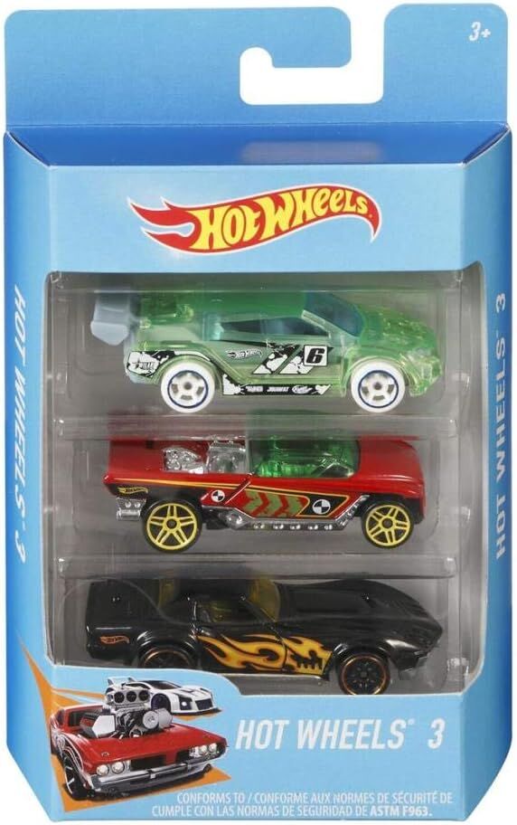 K5904 Hw 3Lü Araba Seti /Hotwheels