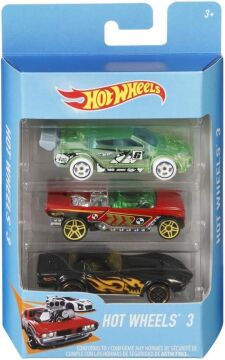 K5904 Hw 3Lü Araba Seti /Hotwheels