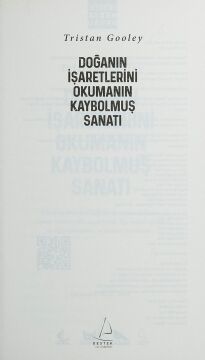Doğanın İşaretlerini Okumanın Kaybolmuş Sanatı