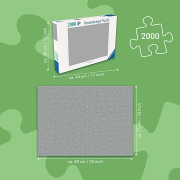 Ravensburger 160112 2000 Parça Puz Brooklyn, Çok Renkli