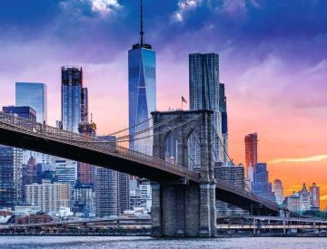 Ravensburger 160112 2000 Parça Puz Brooklyn, Çok Renkli