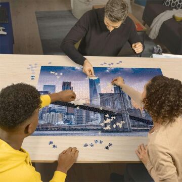 Ravensburger 160112 2000 Parça Puz Brooklyn, Çok Renkli